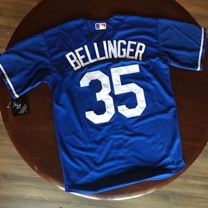 Los Angeles Dodgers #35 Bellinger Blue jersey